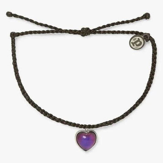 Heart Mood Black Bracelet