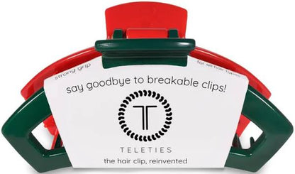 Open Red and Green Large Clip