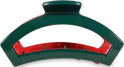 Open Red and Green Large Clip