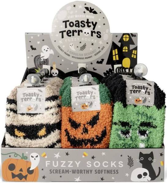 Halloween Fuzzy Socks