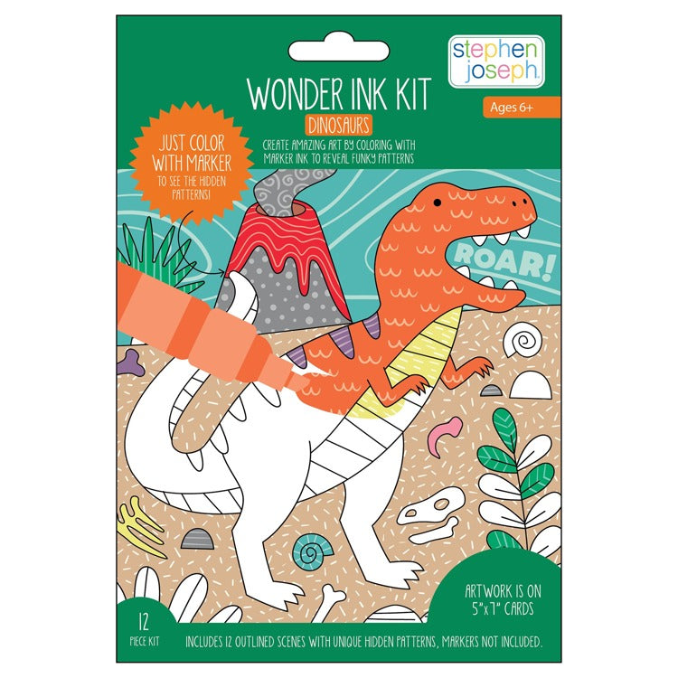 Dino Wonder Ink Art Kit – Learning Express Toys & Gifts - Birmingham AL