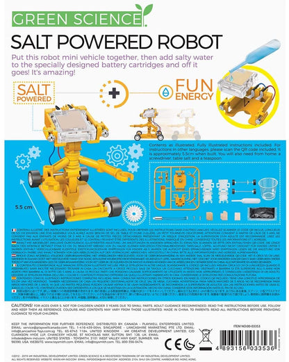 Salt Powered Robot