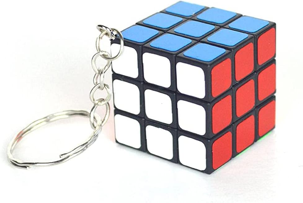 Rubiks 3x3 Key Ring