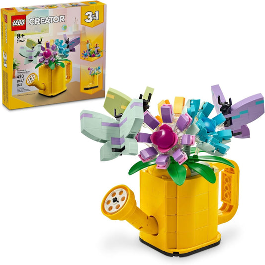 Flowers Watering Can
