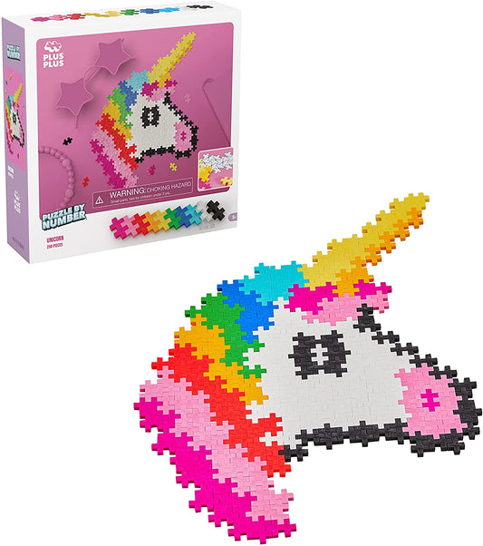 Unicorn Puzzle by Number