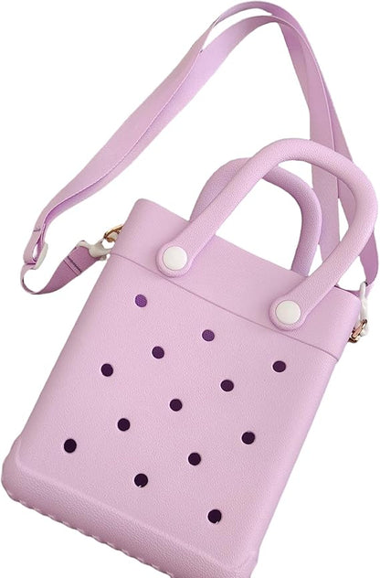 Purple Charm Bag