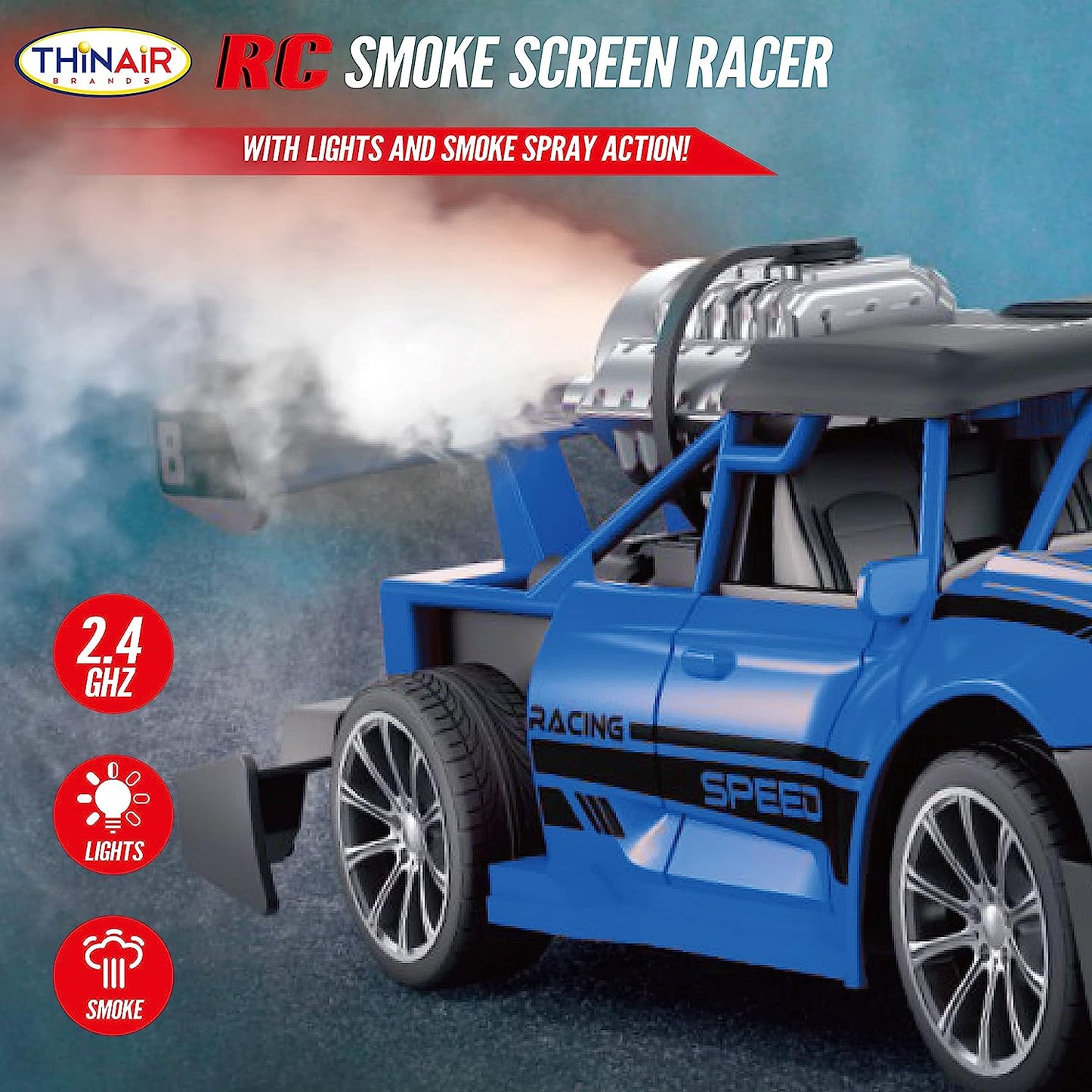 Rc Smoke Screen Racer Ble