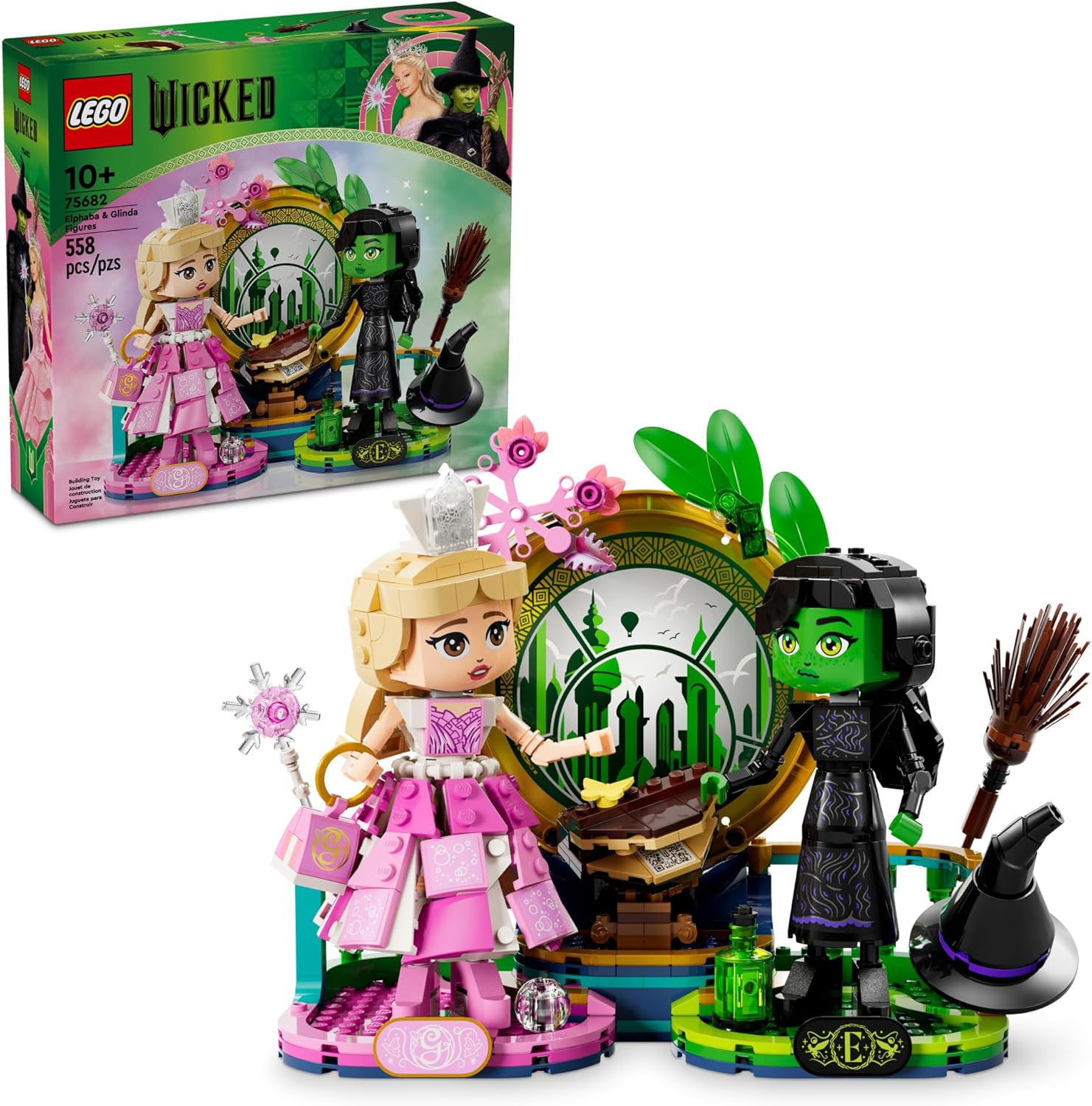 Elphaba & Glinda Figures