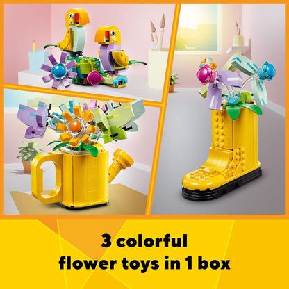 Flowers Watering Can