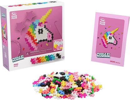 Unicorn Puzzle by Number