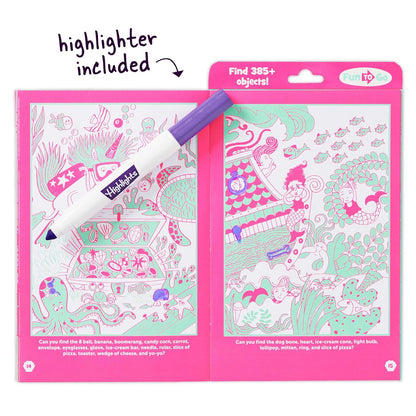 Mermaid Neon Hidden Pictures