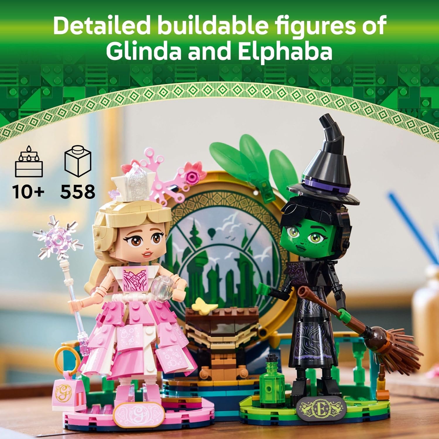Elphaba & Glinda Figures