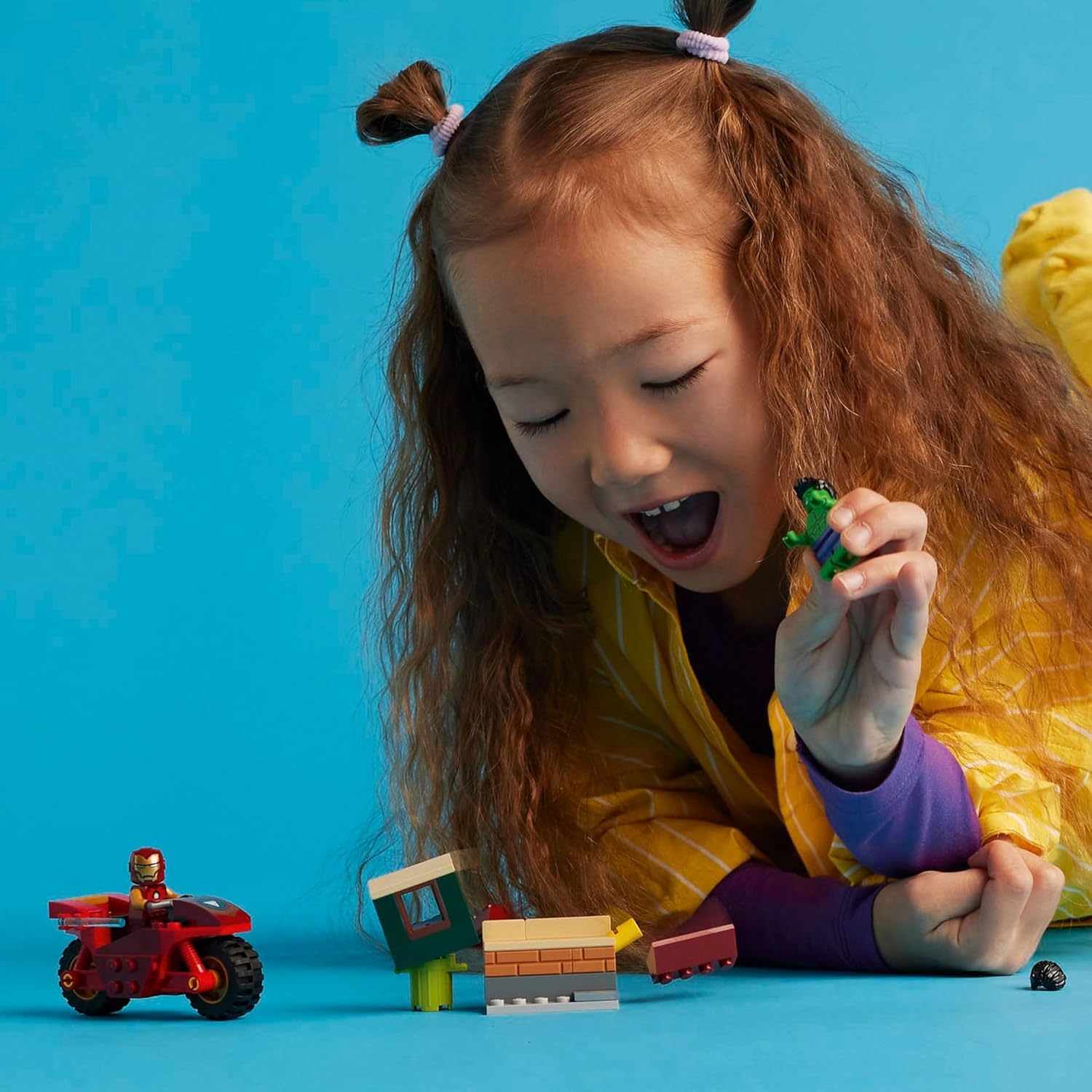 Iron Man W/Bike & Hulk