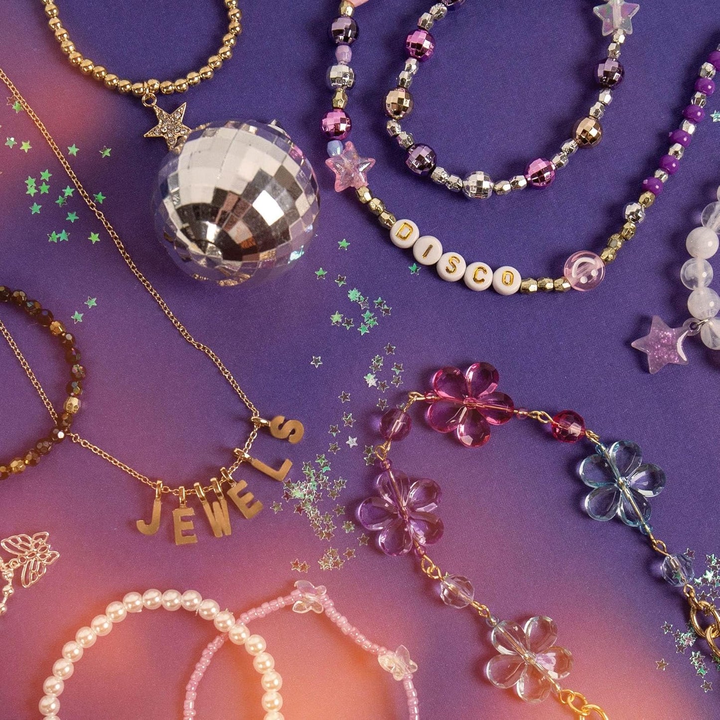 Diy Glitz Disco Jewelry