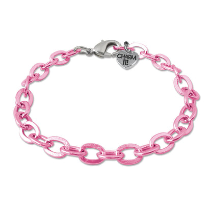 Charm It! Bracelet Chain Pink