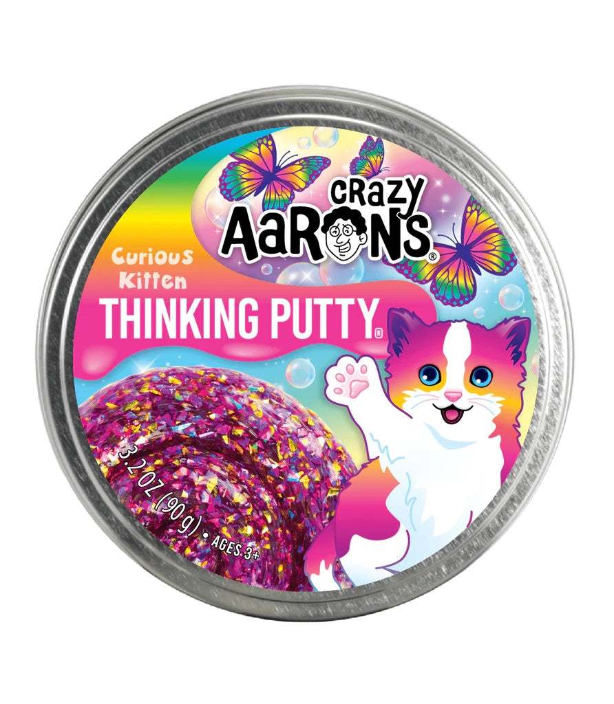 Crazy Aarons Curious Kitten