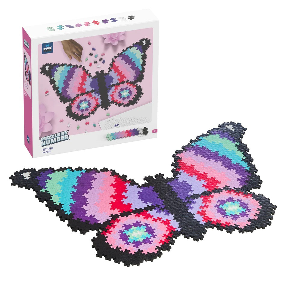 Butterfly Puzzle by Num