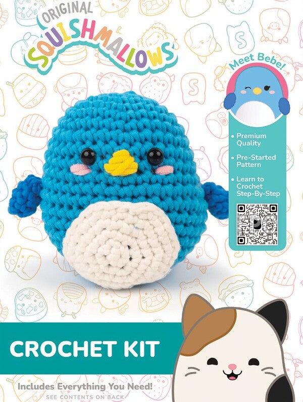 Squishmallow Crochet Bebe