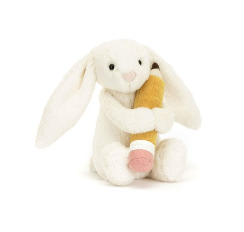 Bashful Bunny W/Pencil