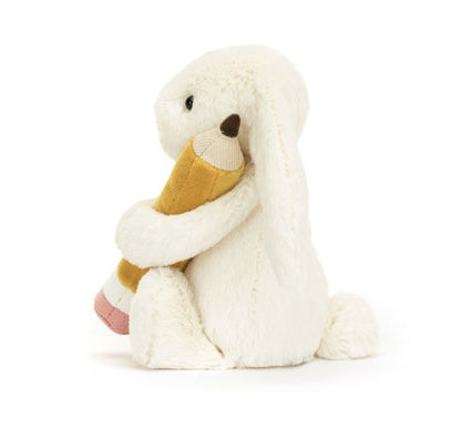 Bashful Bunny W/Pencil
