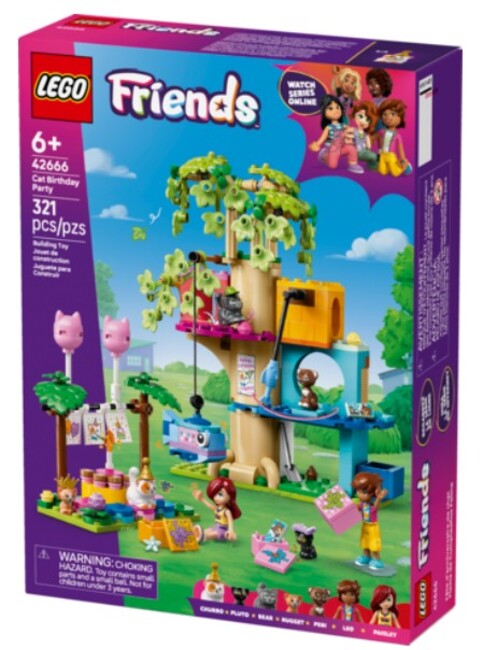 Cat Birthday Tree House