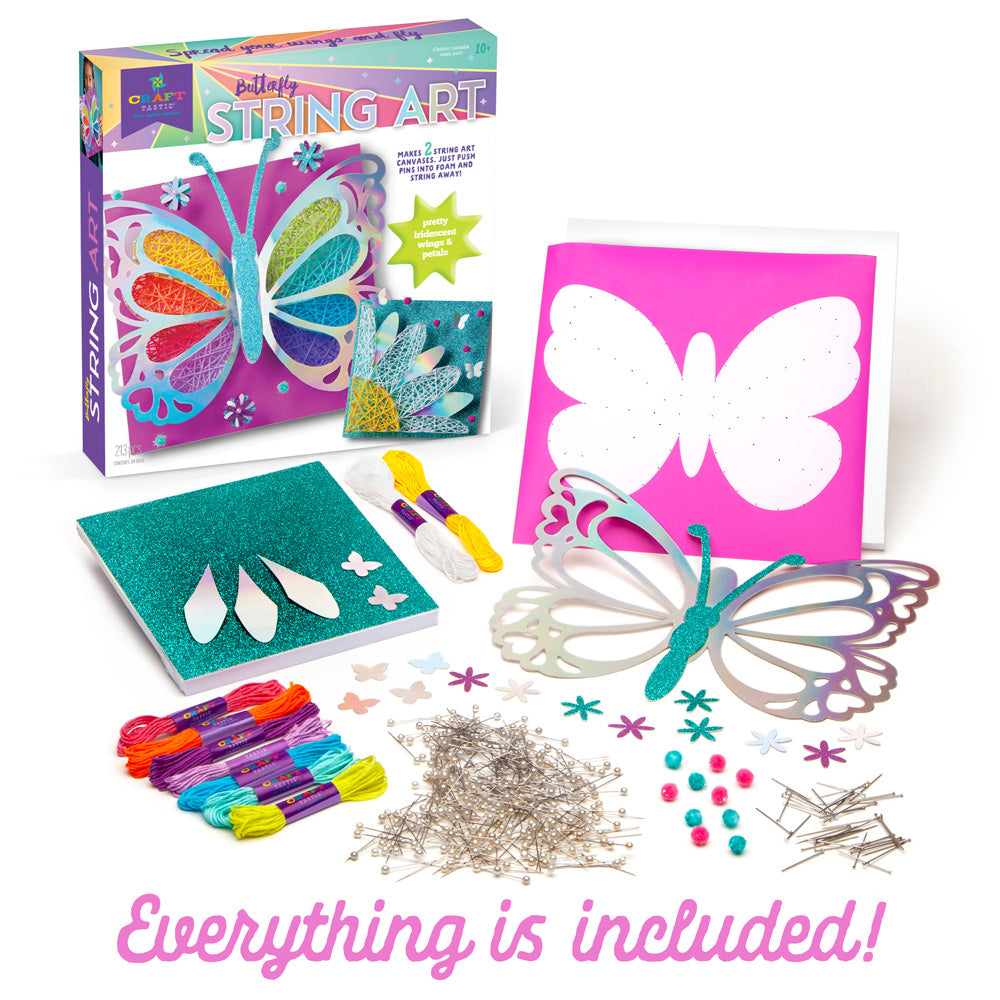 Craft-Tastic Buttrfly Art