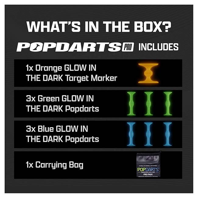 Popdarts Pro Pack Glow