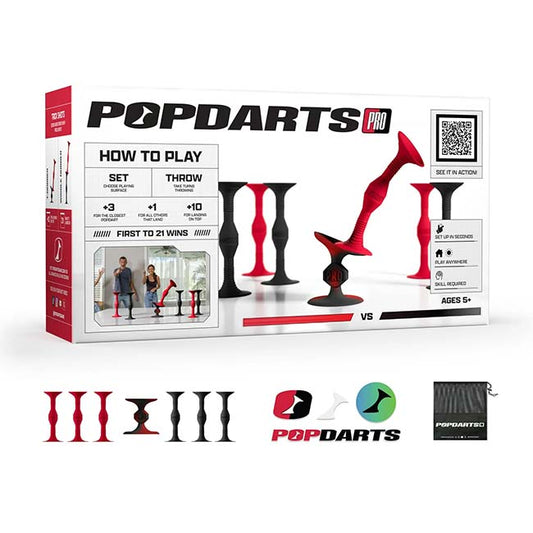 Popdarts Pro Red and Black