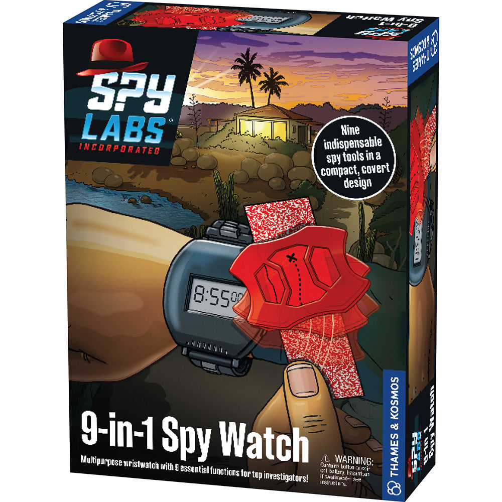 9 in 1 Spy Watch