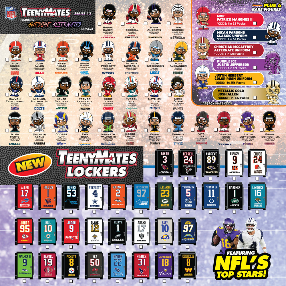 Nfl Teenymates Locker 12