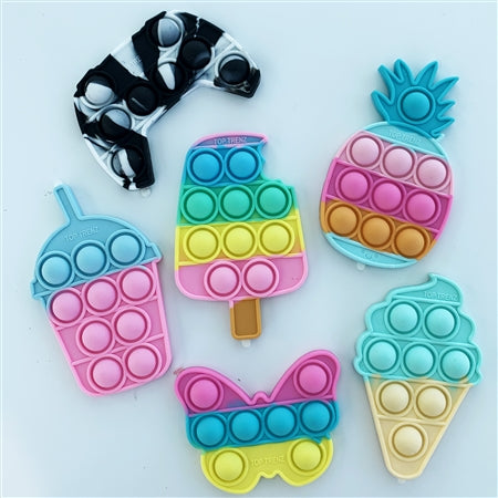 Pop Fidget Stickers Ast