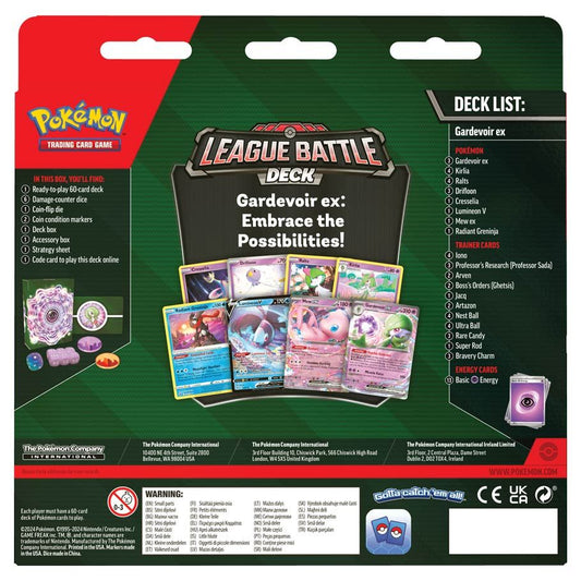 Pkm Gardevoir Ex Bat Deck