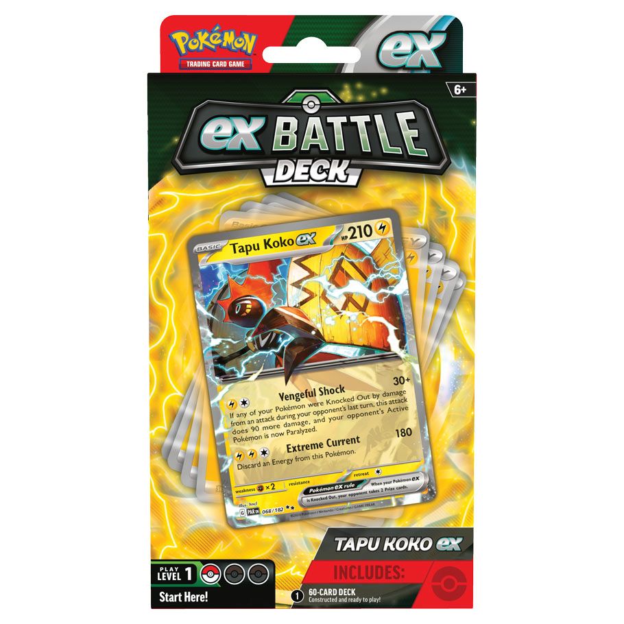 Pkm Tapu Iron Ex Btl Deck