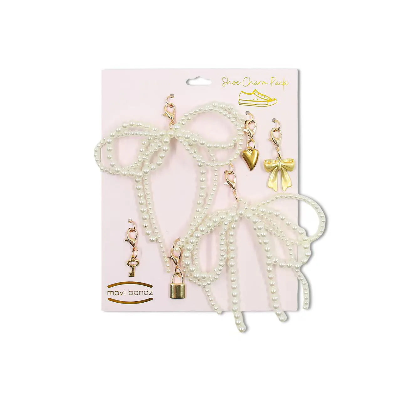 Pearl Shoe Charms