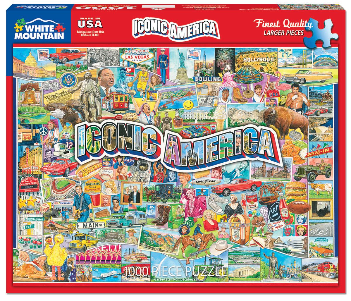 Iconic America 1000 Pc
