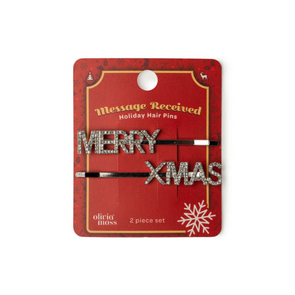 Christmas Bling Clips Assorted