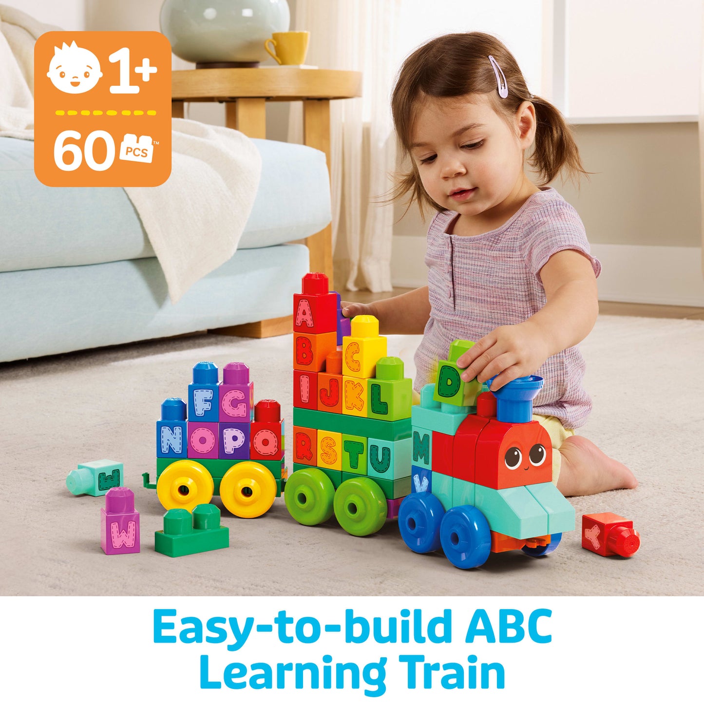 Mega Bloks® ABC Learning Train