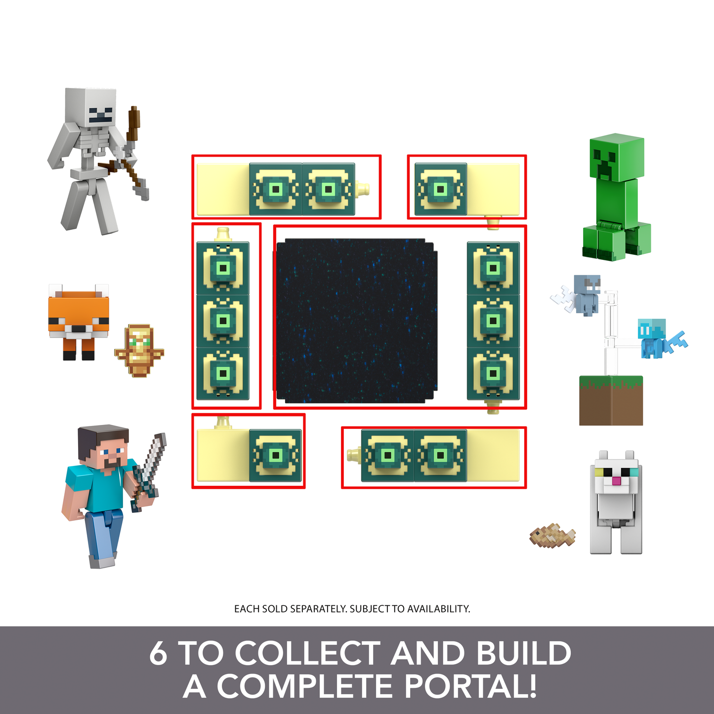 Minecraft Figure Assortment